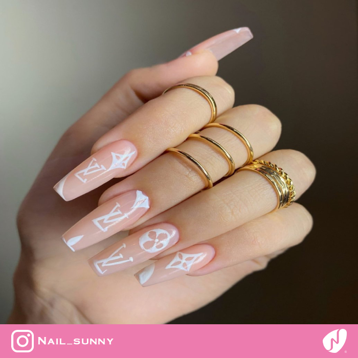 Louis Vuitton Ballerina Nails